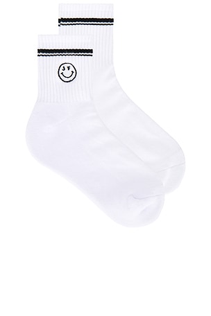 JF Smiley Sock Junk Food