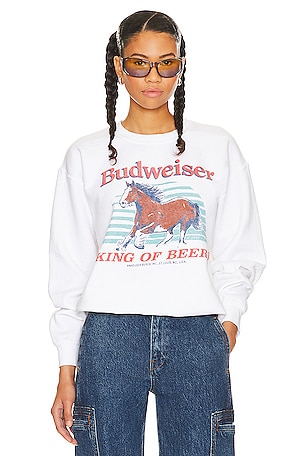 Budweiser Clydesdale Sweater Junk Food