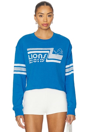 Lions Retro Crop Sweatshirt Junk Food