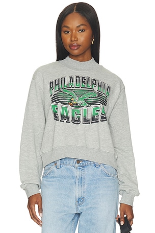 Eagles Mock Neck Fleece Sweatshirt Junk Food