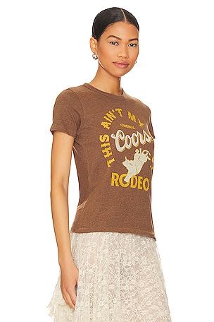 Junk Food Coors Rodeo Tee in Brown