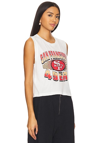 Junk Food 49ers Tank in White