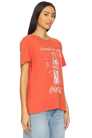 Junk Food Served Ice Cold Vintage Tee in Red