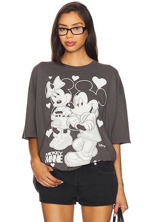 Mickey & Minnie Oversized Tee Junk Food