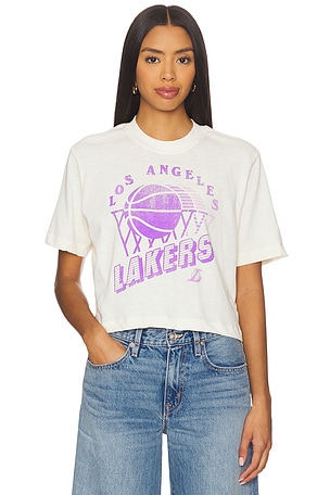 Lakers Lakers Mock Crop Tee Junk Food