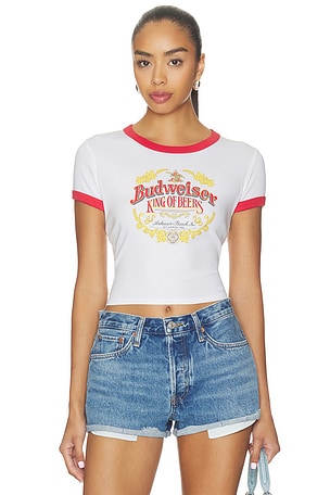 BUDWEISER RINGER BABY Tシャツ Junk Food