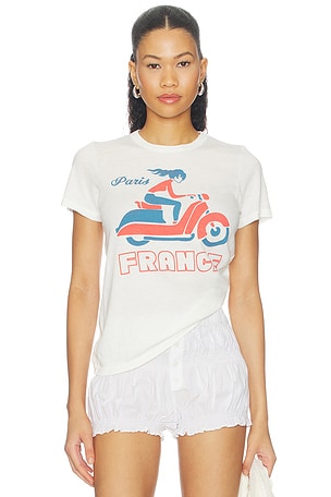 Paris France Tee Junk Food