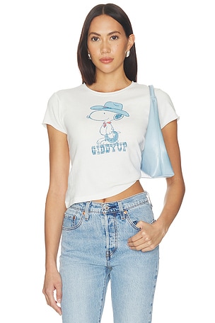 Giddy Up Snoopy Tee Junk Food