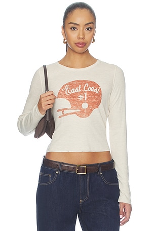East Coast #1 Crop Thermal Top Junk Food