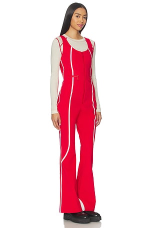 JORDE Reese Bib in Red. Size XS. Also