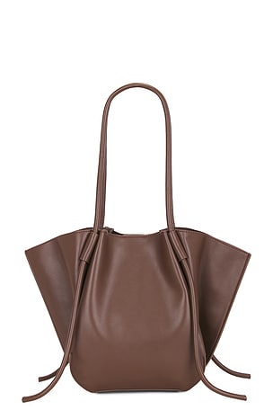 JW PEI Nala Wide Tote Bag in Brown