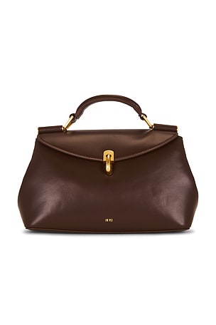 JW PEI Audrey Flap Lock Top Handle Bag en Marron