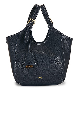 Jw pei bolso tote enes en color azul mareno