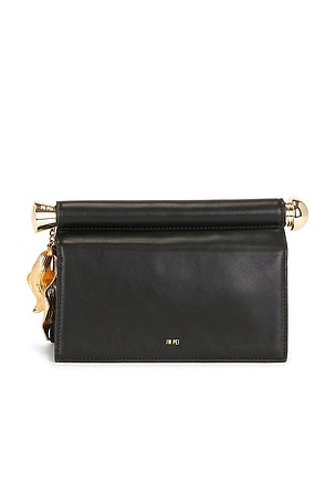 Holly Metal Pendant Embellished Clutch JW PEI