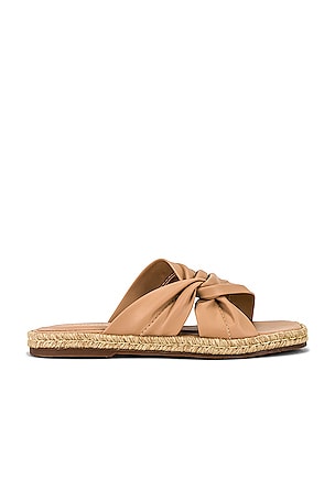 ALOHAS Nomad Sandal in Camel REVOLVE