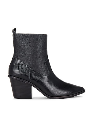 NEW! high quality KAANAS leather snake bootie