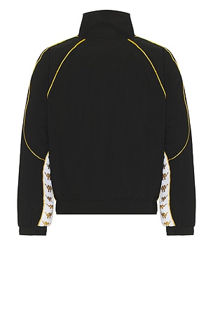 Kappa 222 Banda Nucio Full Zip Jacket in Black
