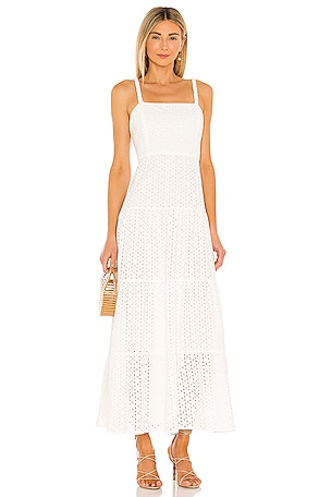 Noni Eyelet Maxi Dress Karina Grimaldi