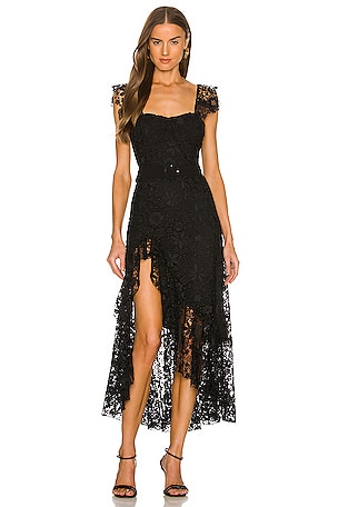 Karina Grimaldi Alexander Lace Dress in Black | REVOLVE Karina Grimaldi Alexander Lace Dress in Black | REVOLVE