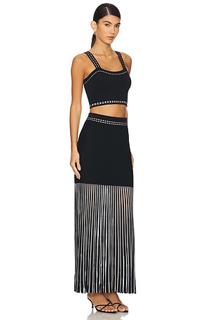 KareN/A grimaldi conjunto de punto elisa en color negro