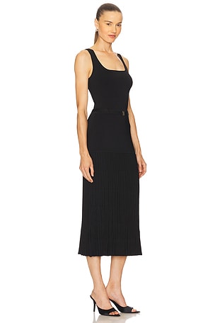 Karina Grimaldi Aster Knit Dress in Black