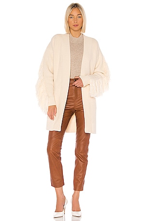 Karina Grimaldi Toronto Cardigan in Ivory REVOLVE