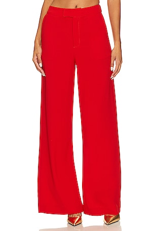 House of Harlow 1960 x REVOLVE Charlie Wide Leg Pant in Racing Red