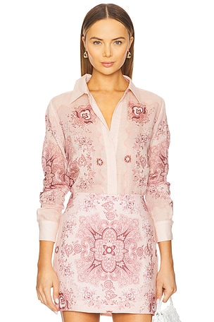 Antoinette Print Blouse Karina Grimaldi