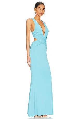 Katie May Secret Agent Gown in Baby Blue