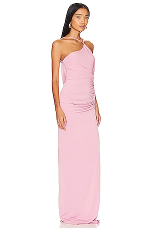 Katie May Katie may vestido largo tyra en color rosado talla XS en Pinky Mauve - Pink