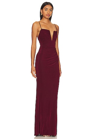 Katie May Erykah Gown in Red