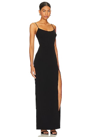 Katie May Karla Gown in Black