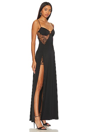 Katie May Ariana Gown in Black