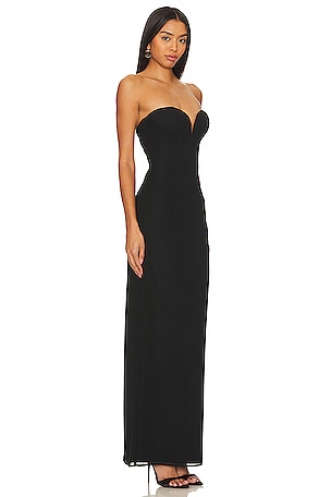 Katie May Ursula Gown in Black