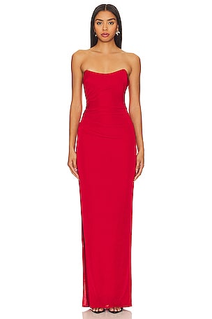 Katie May Sway Gown in Red