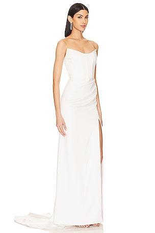 Katie May X Noel And Jean Belle Gown in Ivory