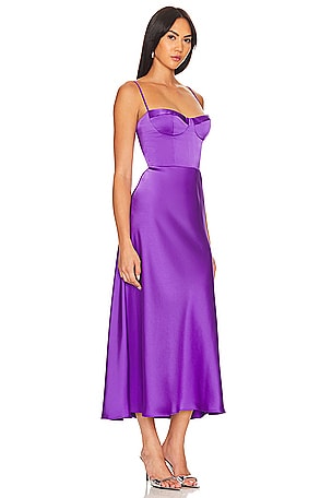 Katie May Flora Dress in Purple