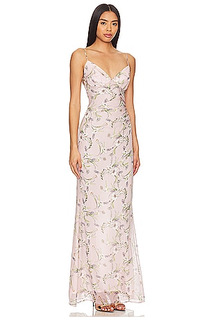 Katie May Nadine Gown in Mauve