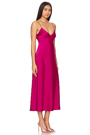 Katie May Jessica Dress in Fuchsia