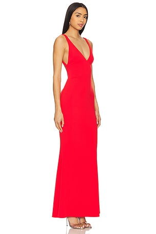 Katie May Tina Gown in Red