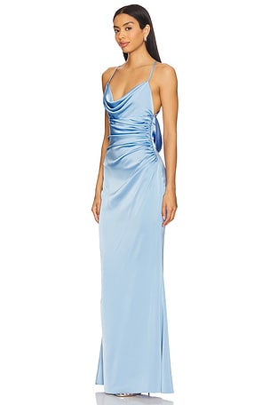 Katie May Ryder Gown in Baby Blue