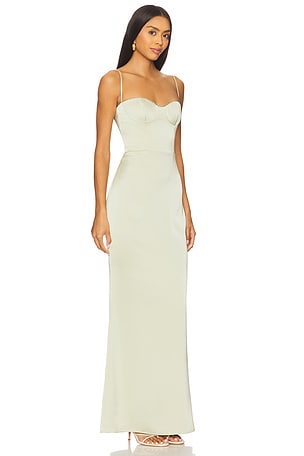 Katie May x REVOLVE Yasmin Gown in Sage