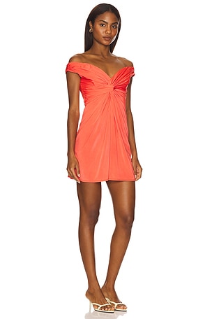 Katie May Hazelette Dress in Coral