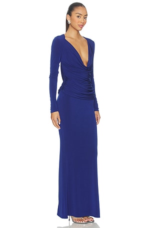 Katie May Clemence Gown in Navy