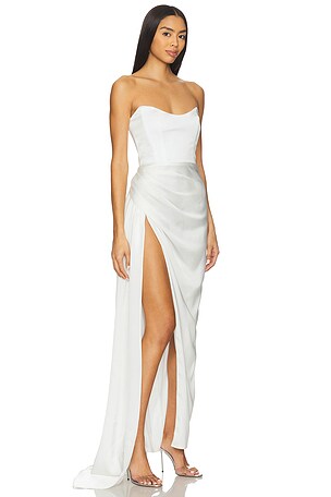 Katie May Bita Gown in Ivory