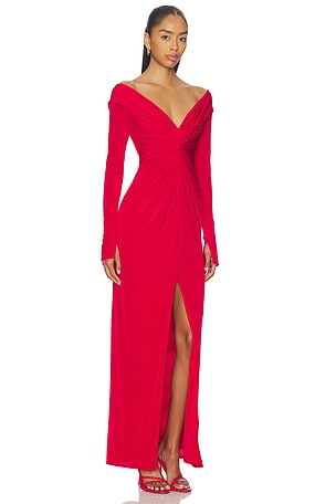 Katie May Hailey Gown in Red