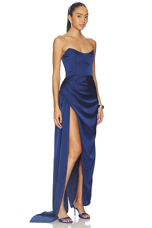 Katie May ROBE DE SOIRÉE BITA en Marine