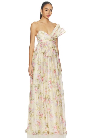 Katie May Ava Gown in Lemon