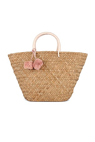 KAYU St Tropez Tote in Blush REVOLVE