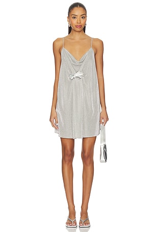 Peyton Cowl Neck Mini Dress Kate Barton